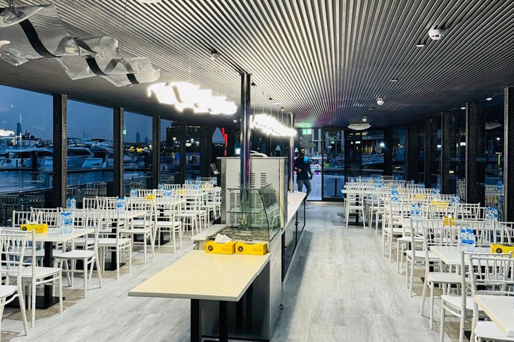 Creek Luxury Yacht with Burj Khalifa