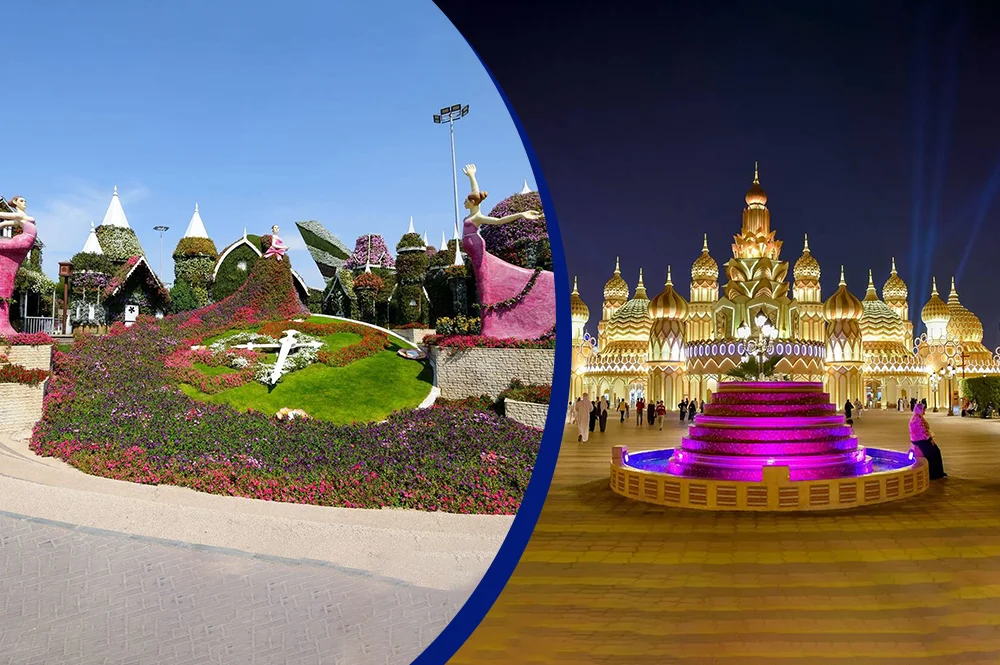 Miracle Garden and Global Village Dubai Combo Ticket