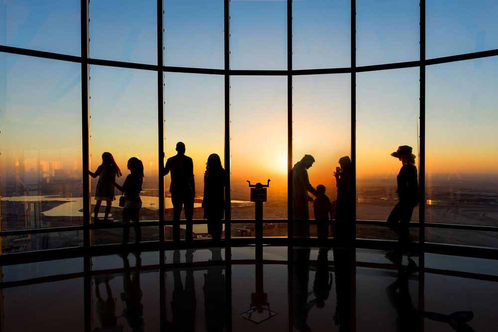 Burj Khalifa Sunset View