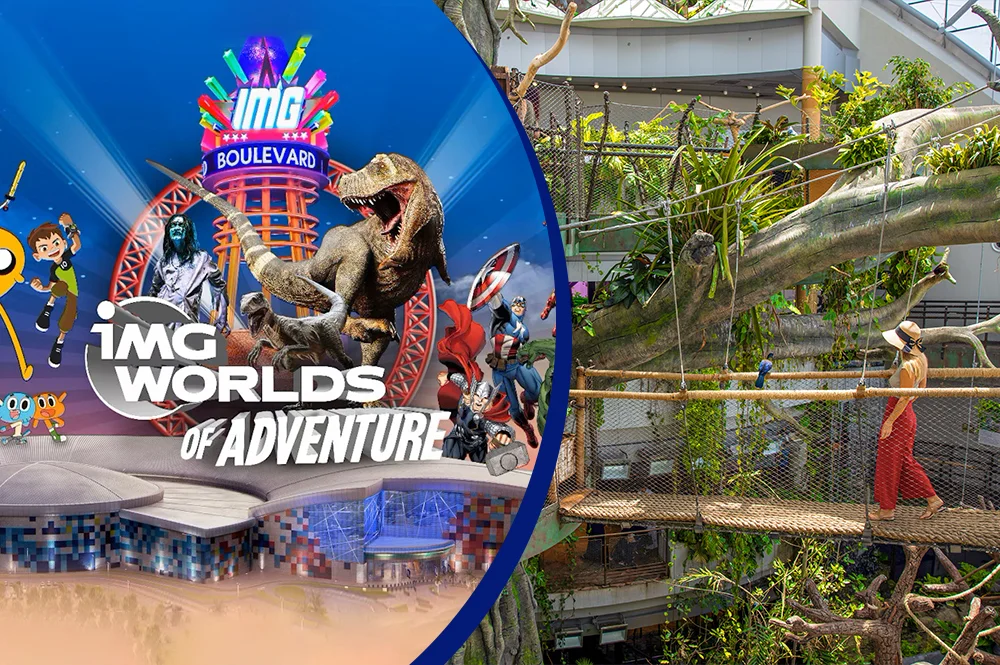 IMG Worlds of Adventure with Green Planet