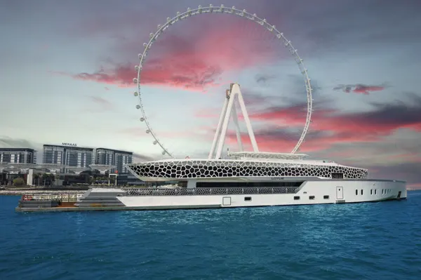 Lotus Mega Yacht Dinner Cruise Dubai