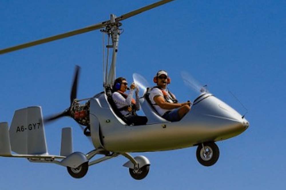 Gyrocopter Dubai Private Flight for 30 Minutes