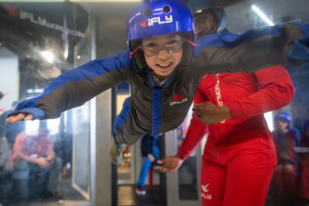 Indoor Skydiving with Kids