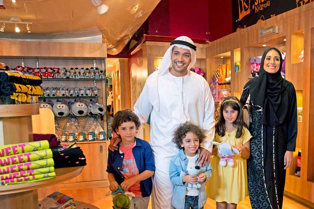Family at Kidzania Dubai