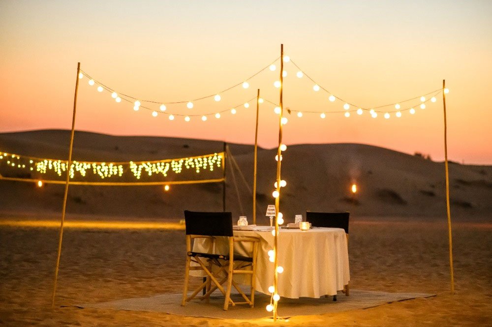 Sonara dinner campsite