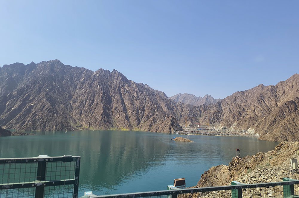 Beautiful surroundings of Hatta Mountain