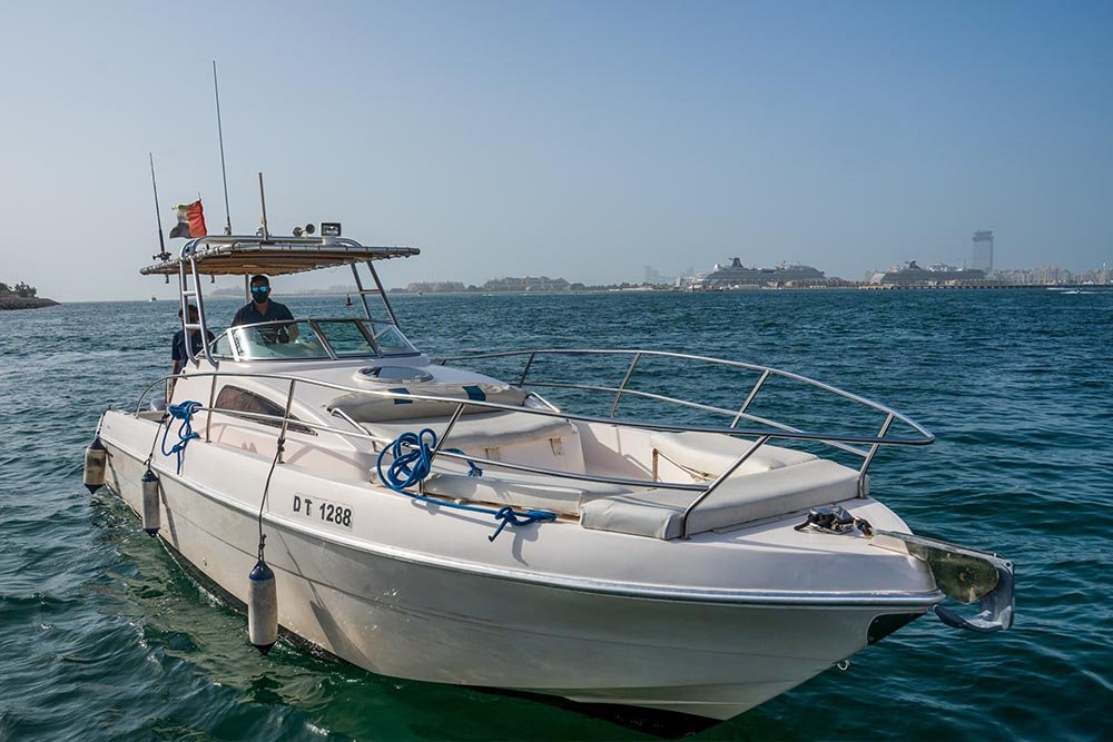 Rent the 33 ft Small Yacht Rental for a Private Party in Dubai