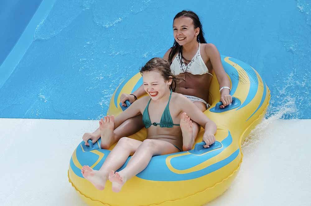 Kids Enjoying Wild Wadi Water Park