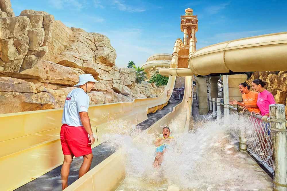 Must try water slide at Wild Wadi Waterpark Dubai