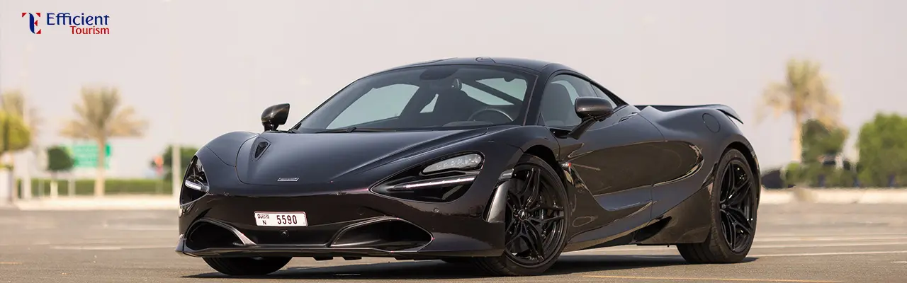Rent Mclaren 720s Black in Dubai