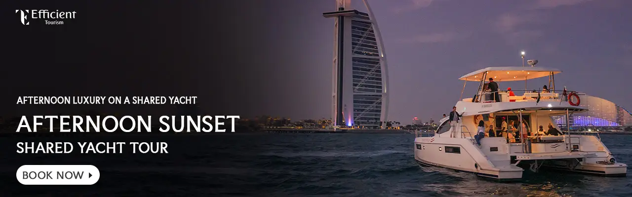 Afternoon & Sunset Shared Yacht Tour