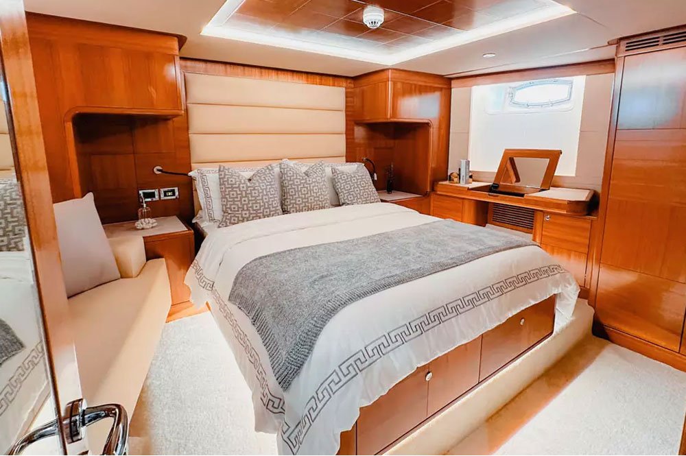 Luxury Yacht Bedroom