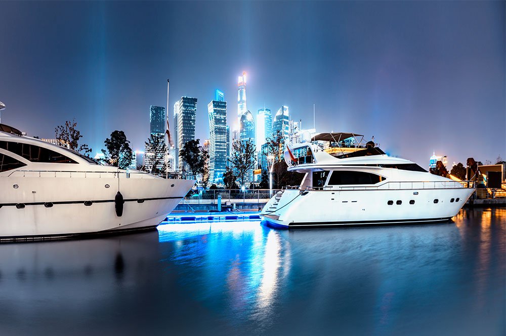 Marina Nightlights Share Yacht