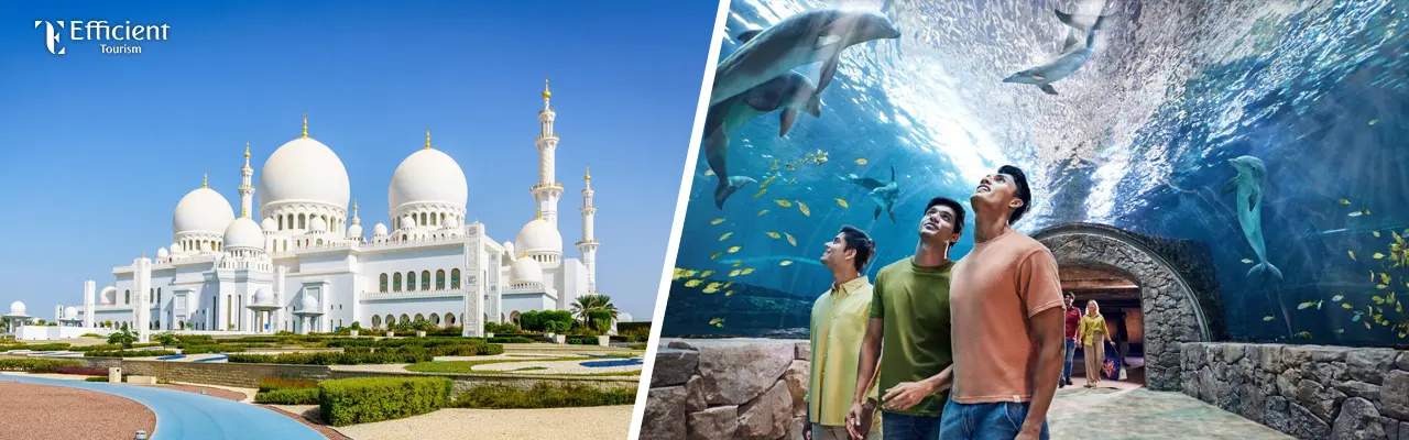 Abu Dhabi City with SeaWorld