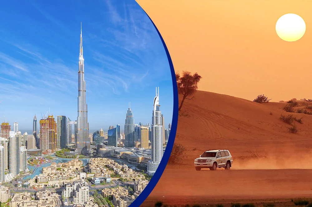 Half Day Dubai City Tour With Evening Desert Safari