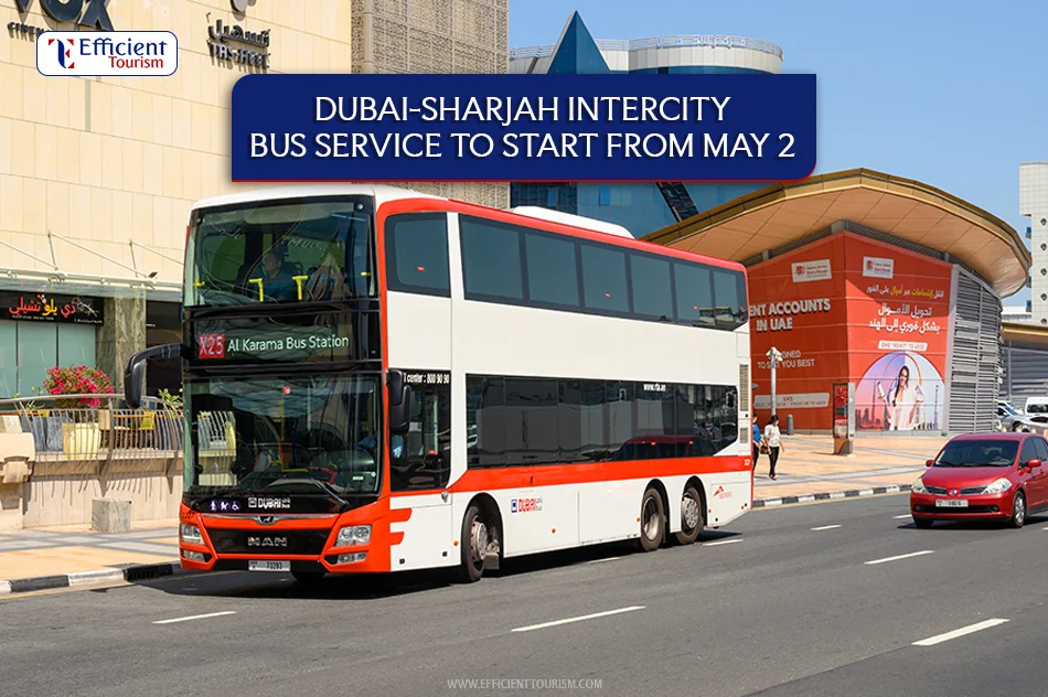 Dubai to Sharjah Intercity Bus Service to Start from May 2