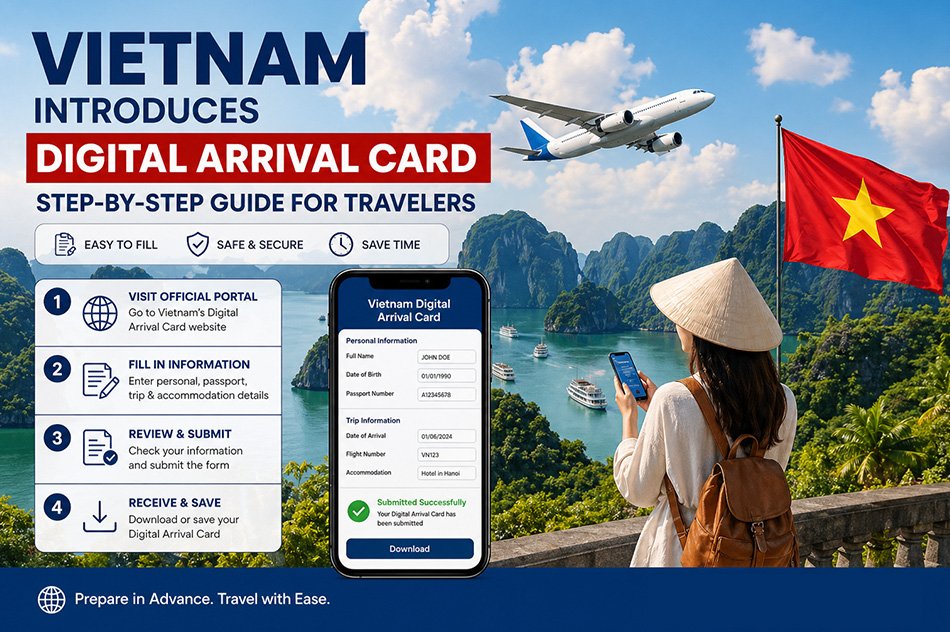 Vietnam Introduces Digital Arrival Card