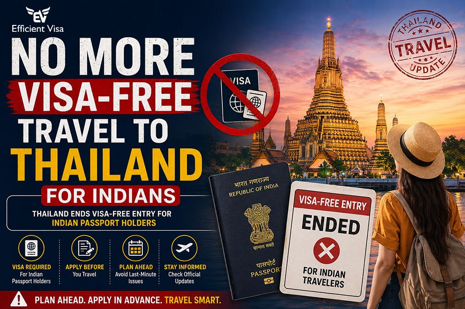 No More Visa-Free Travel to Thailand for Indians