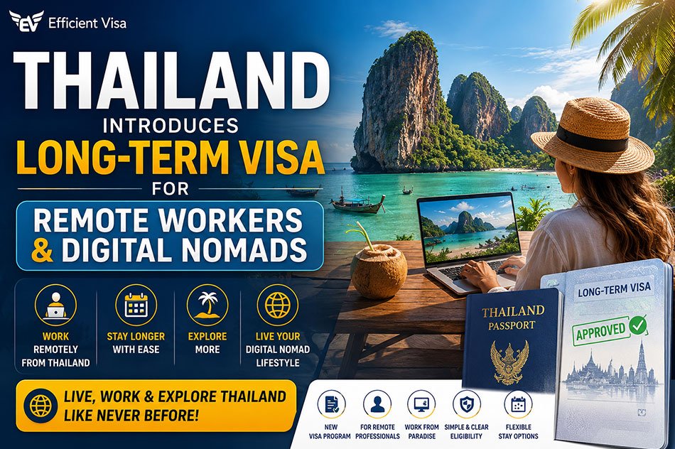 Thailand Introduces Long-Term Visa for Remote Workers and Digital Nomads